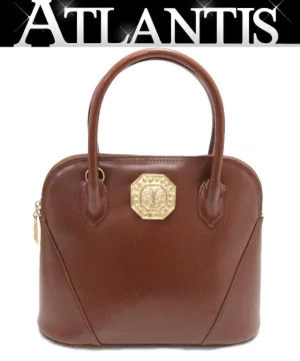 Saint Laurent Yves handbag leather brown